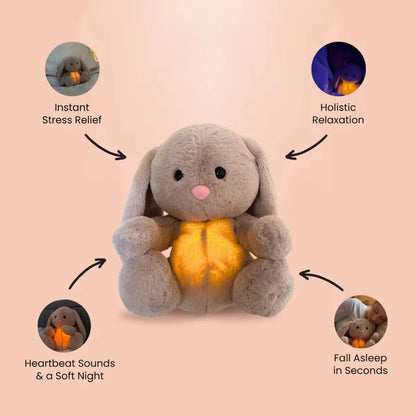 Breathing Bunny Plush Toy