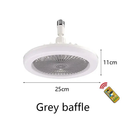 Remote-Controlled Ceiling Lamp Fan